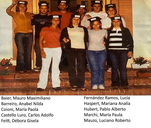 Egresados bachillerato 2003