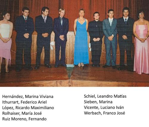 Egresados bachillerato 2004